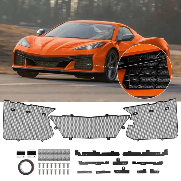 Generic C8 CORVETTE Z06/Eray OEM STYLE GRILLE / RADIATOR GUARDS - Image 2